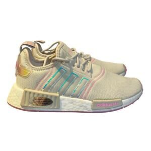 adidas Originals NMD R1 Women's size 6.5 Shoe Gray Bliss Pink White GW9473